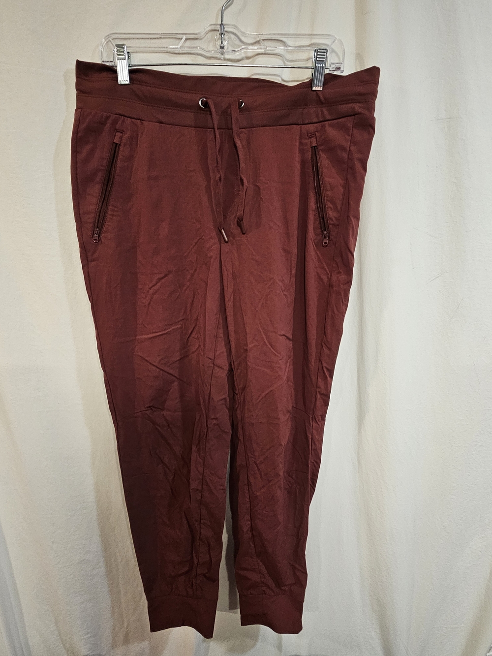 Member's Mark Women's Drawstring Joggers in Burgundy Wine